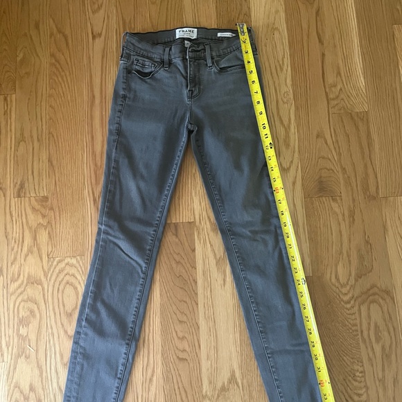 Frame Denim Denim - Frame Denim Le Skinny De Jeanne Jeans in Grey's Inn (Grey) - Size 26